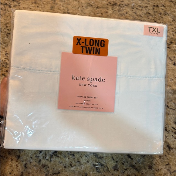 Kate Spade NEW YORK Twin XL 3-piece Sheet Set - Picture 1 of 10